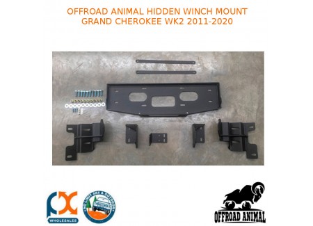 Offroad Animal Hidden Winch Mount Grand Cherokee Wk2 2011-2020